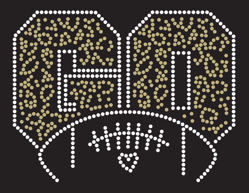 SPARTANS GO LEOPARD FILL BLING DESIGN