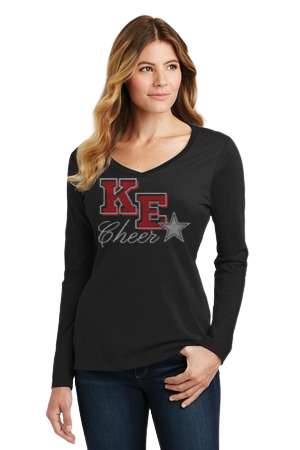 KE CHEER BLING LONG SLEEVE SHIRT 2 STYLES