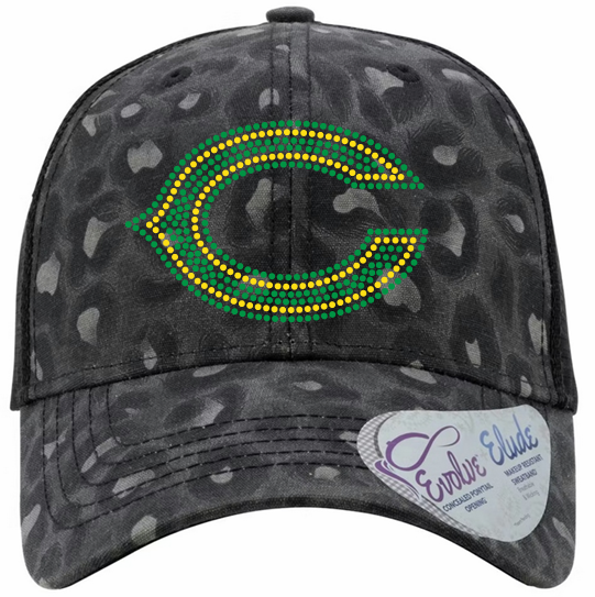 CLEARVIEW LOGO BLACK/GRAY LEOPARD HAT