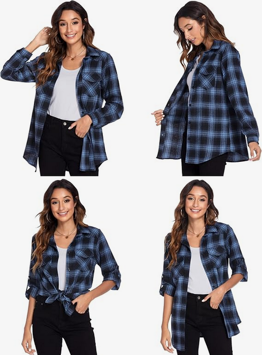 GT STALLIONS LIGHTWEIGHT FLANNEL SHIRT