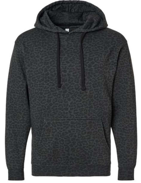 JCI JERSEY CHEER INTENSITY BLACK/GRAY LEOPARD APPAREL