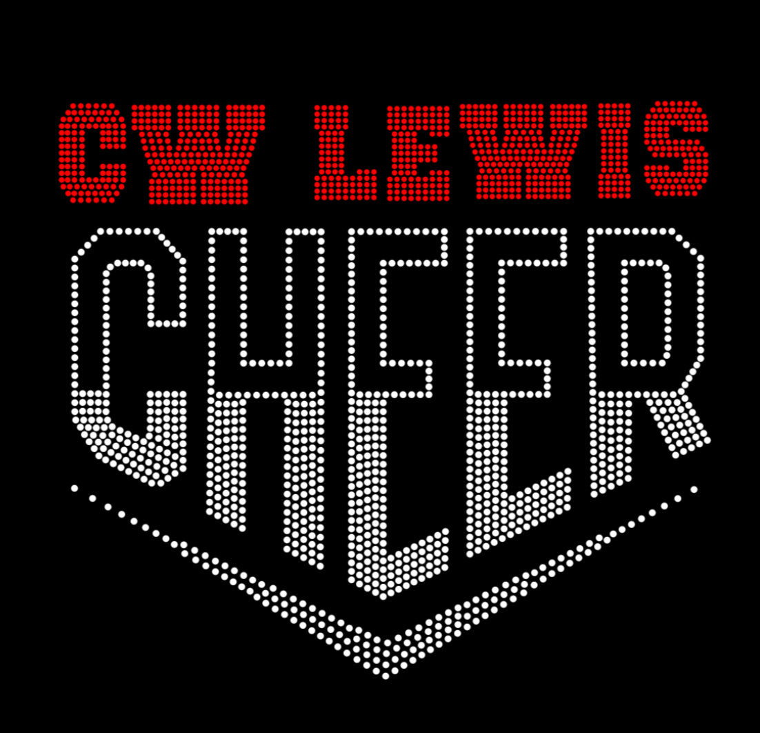CW LEWIS CHEVRON RHINESTONE DESIGN