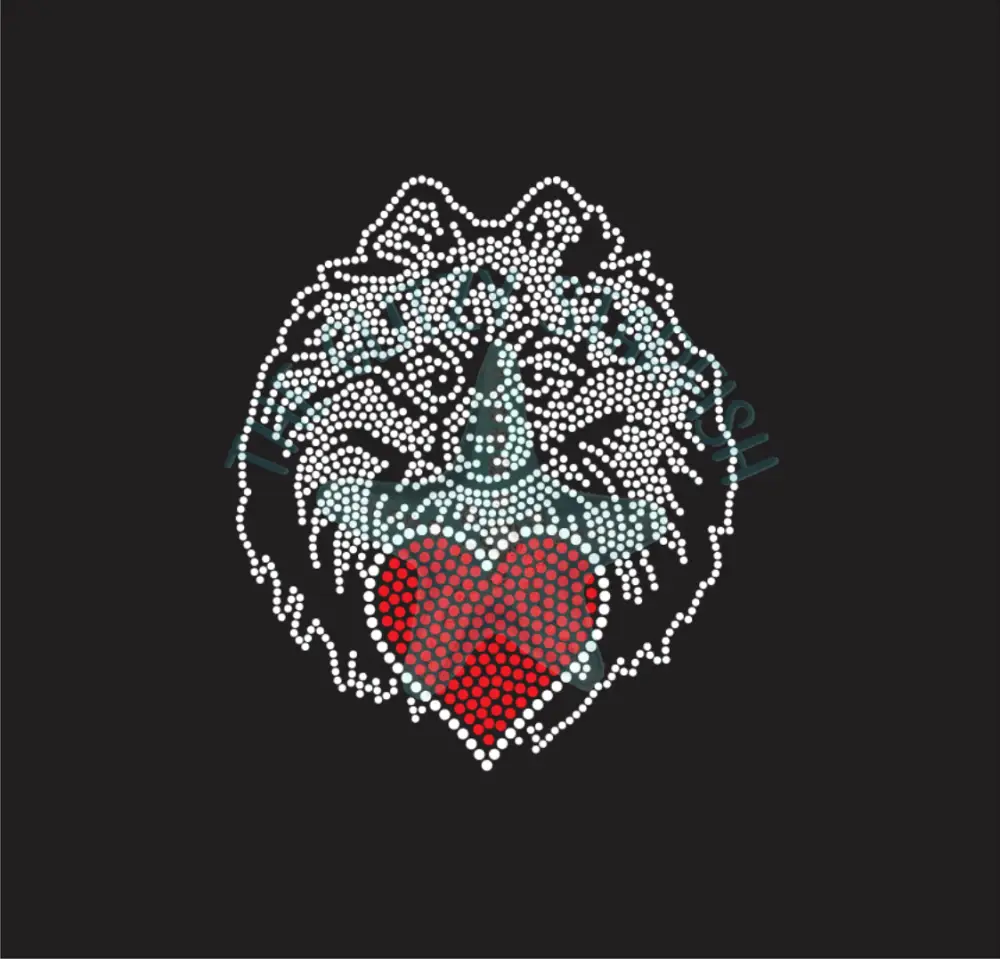 Pomeranian Love Rhinestone Shirt