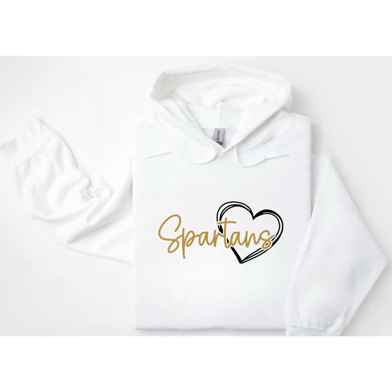 SPARTANS HEART NON-BLING DESIGN
