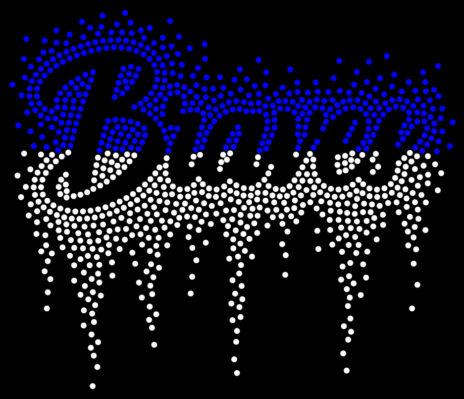 BRAVES OMBRE SCATTER DESIGN