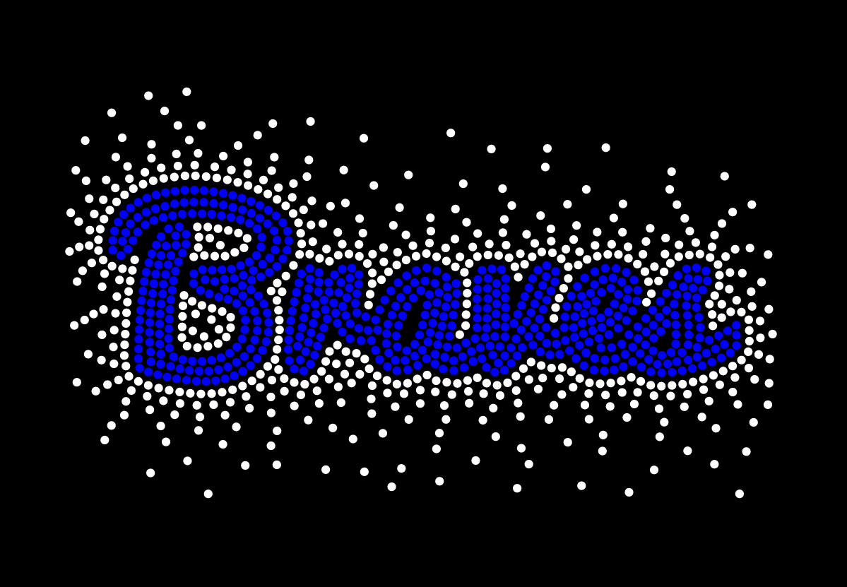 BRAVES SCATTER DESIGN