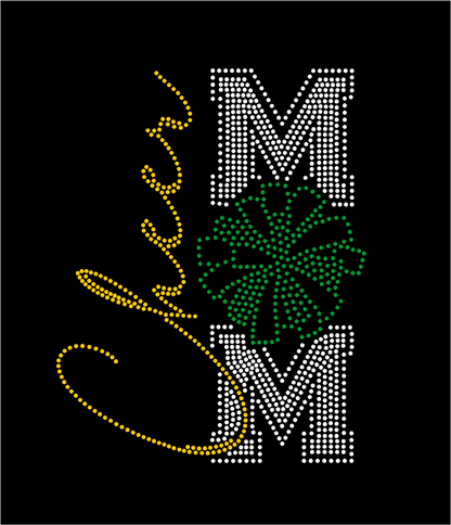 CLEARVIEW RHINESTONE FLANNEL DESIGN