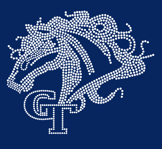 CURLY STALLION BLING DESIGN