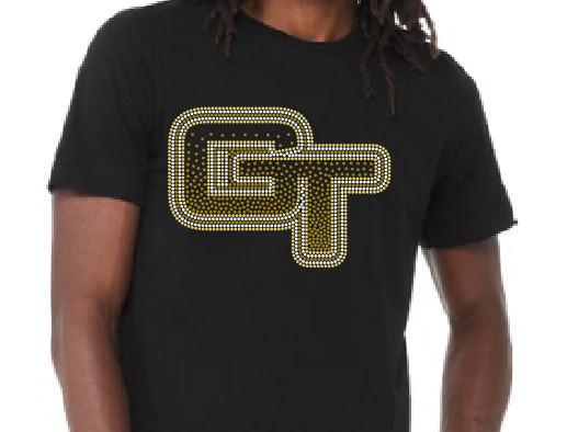 GT LIONS GT LOGO RHINESTONE DESIGN