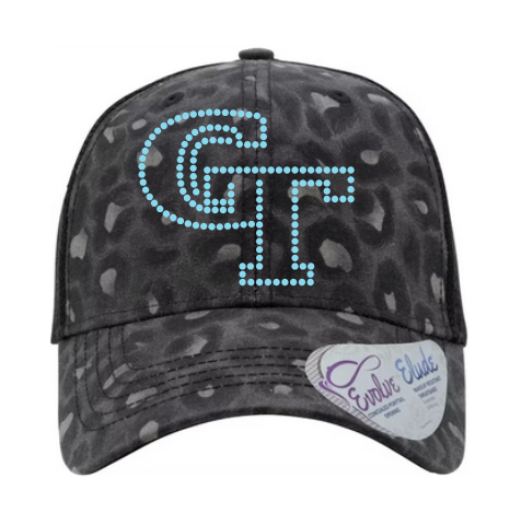 GT STALLIONS RHINESTONE TRUCKER HAT