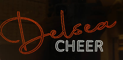 DELSEA HS "DELSEA CHEER" RHINESTONE DESIGN