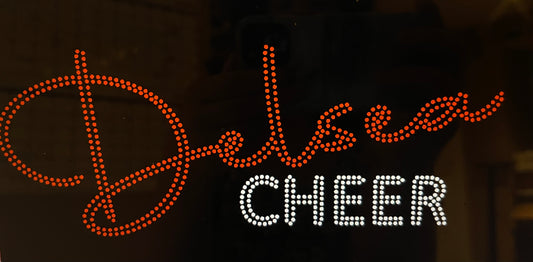 DELSEA HS "DELSEA CHEER" RHINESTONE DESIGN