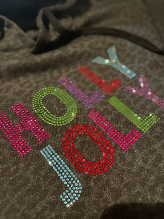Holly Jolly Rhinestone Shirt