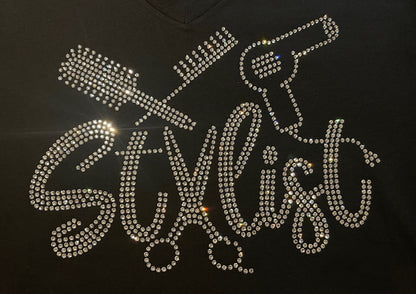 Stylist Rhinestone Shirt