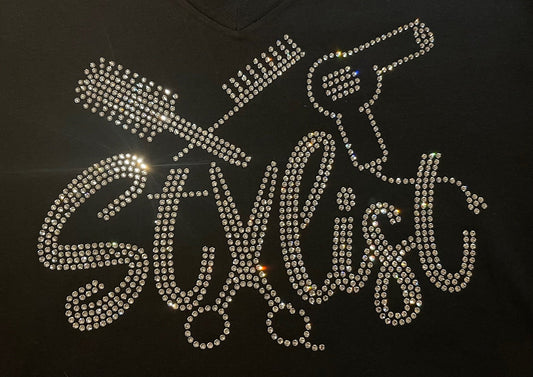 Stylist Rhinestone Shirt