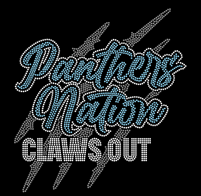 PANTHER PYAA CLAWS OUT BLING DESIGN