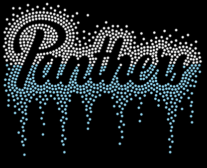 PANTHERS PYAA BLING ADULT JEAN JACKET