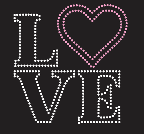 PHILLY LOVE Rhinestone Shirt