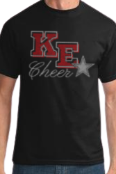 KE CHEER BLING SHORT SLEEVE SHIRT 2 STYLES