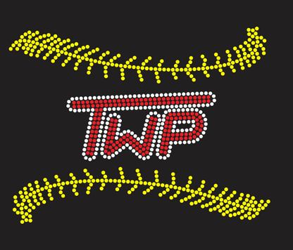 TWP SOFTBALL LACES TWP DESIGN