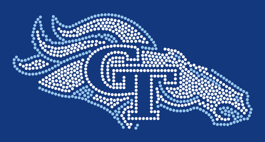 STALLIONS GT LOGO BLING DESIGN