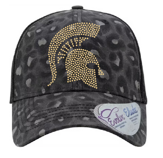 SPARTANS RHINESTONE TRUCKER HAT