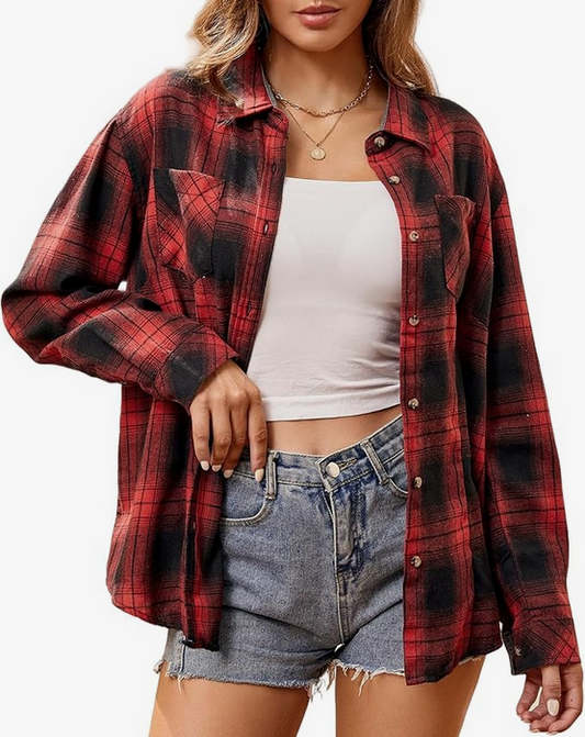 CW LEWIS RHINESTONE FLANNEL DESIGN