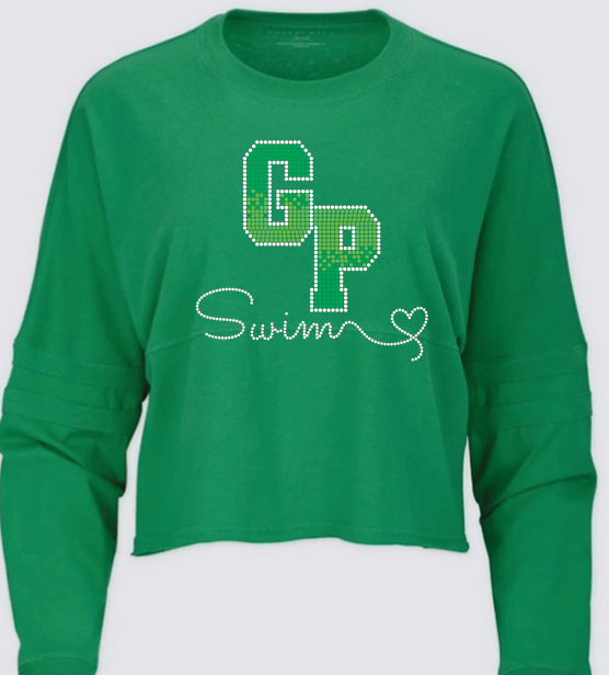 GP CROPPED SHAMROCK GP SWIM FLEECE