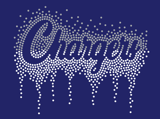 TC CHARGERS OMBRE BLING DESIGN