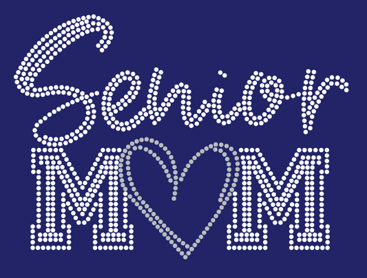 TC CHARGERS SENIOR MOM WITH HEART BLING DESIGN