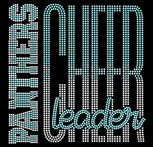 PANTHER PYAA PANTHER TALL CHEER LEADER SCRIPT BLING DESIGN
