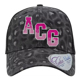 ACG OMBRE BLACK/GRAY LEOPARD TRUCKER HAT