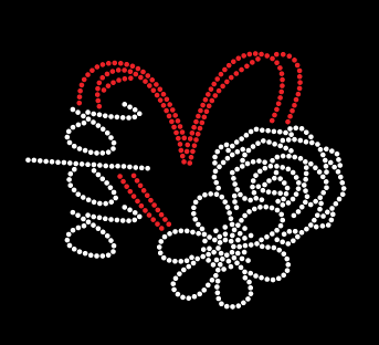 ADA FLORAL RHINESTONE DESIGN