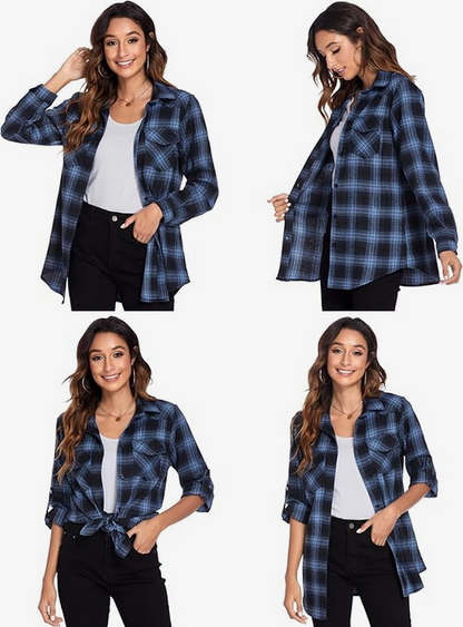 GT STALLIONS LIGHTWEIGHT FLANNEL SHIRT