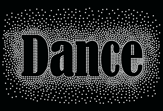 X SQUAD DANCE SCATTER RHINESTONE DESIGN