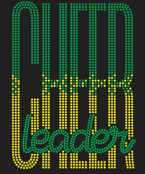 CLEARVIEW CHEER leader RHINESTONE DESIGN