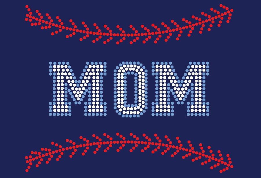 SJYG BASEBALL LACES MOM DESIGN