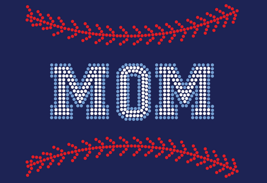 SJYG BASEBALL LACES MOM DESIGN