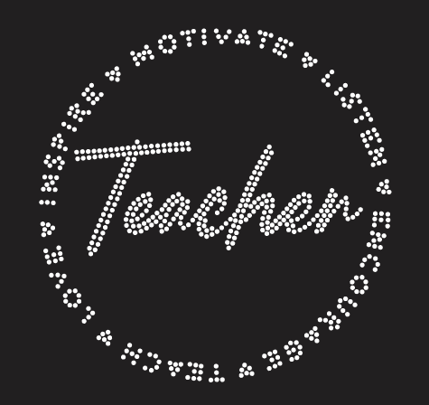 WHITEHALL TEACHER QUALITIES Rhinestone Design
