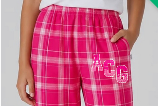 ACG YOUTH AND ADULT FLANNEL PANTS