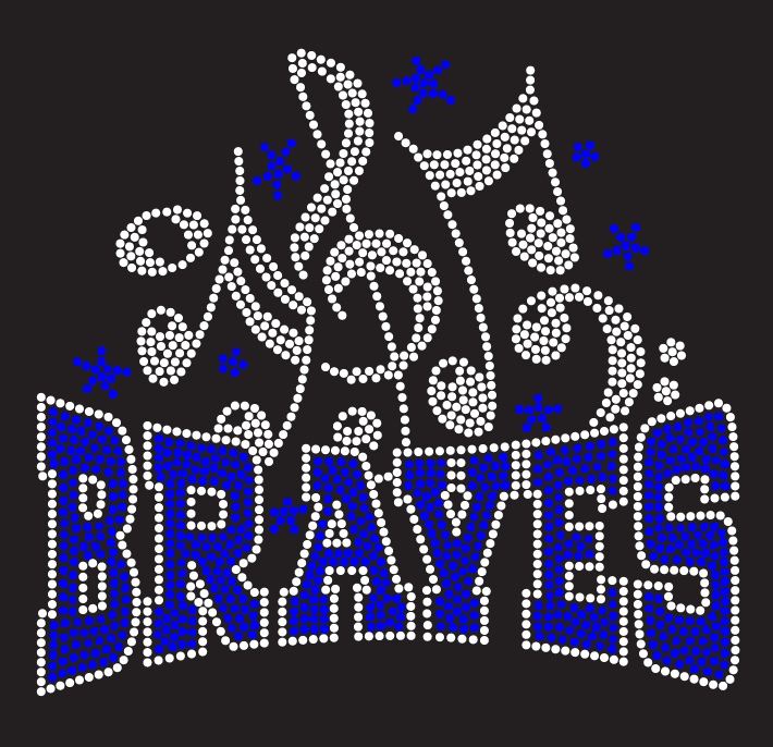 WMHS BRAVES MARCHING BAND DESIGN