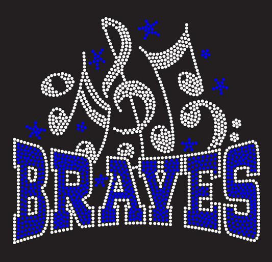 WMHS BRAVES MARCHING BAND DESIGN