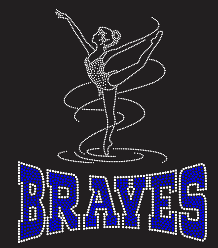 WMHS BRAVES DANCE DESIGN