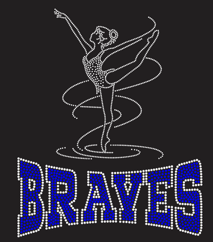 WMHS BRAVES DANCE DESIGN