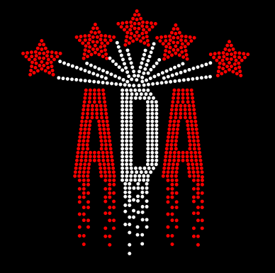 ADA STARS BURST RHINESTONE DESIGN
