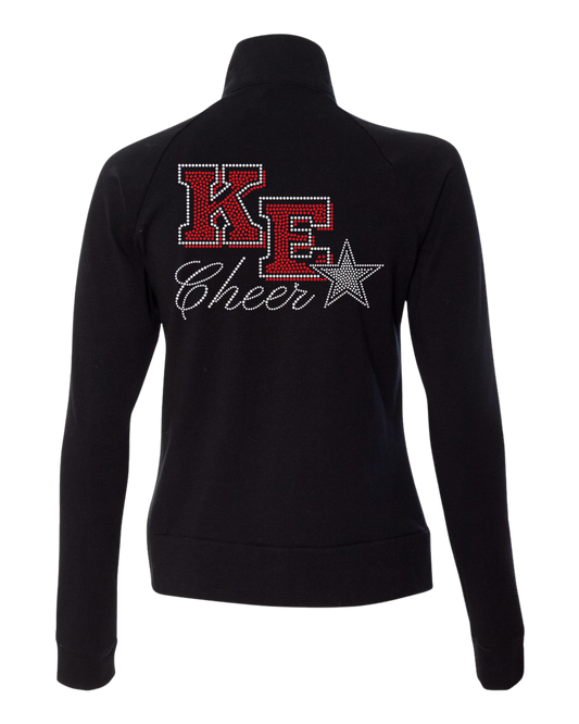 KE CHEER BLING WARMUP JACKET