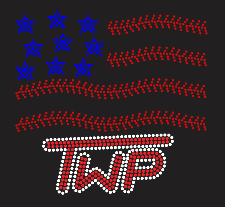 TWP LACES FLAG DESIGN
