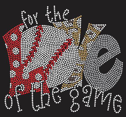 TWP BASEBALL FOR THE LOVE OF THE GAME DESIGN