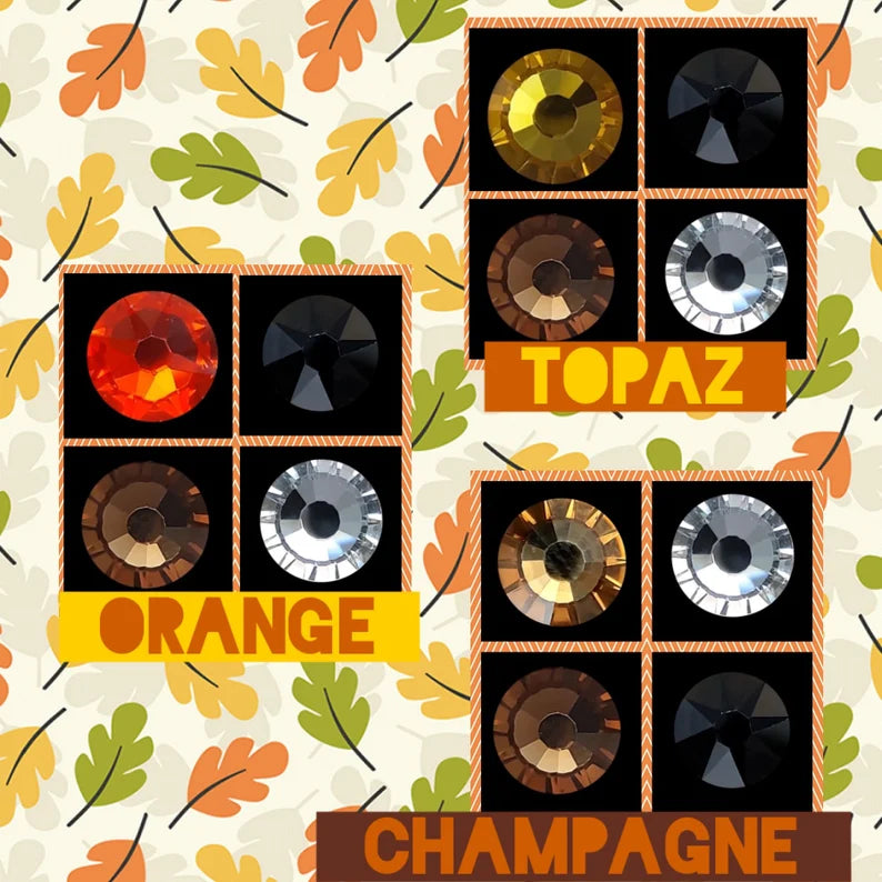 Full Leopard Rhinestone Pumpkin Shirt