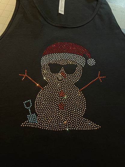 Rayban Snowman Rhinestone Shirt